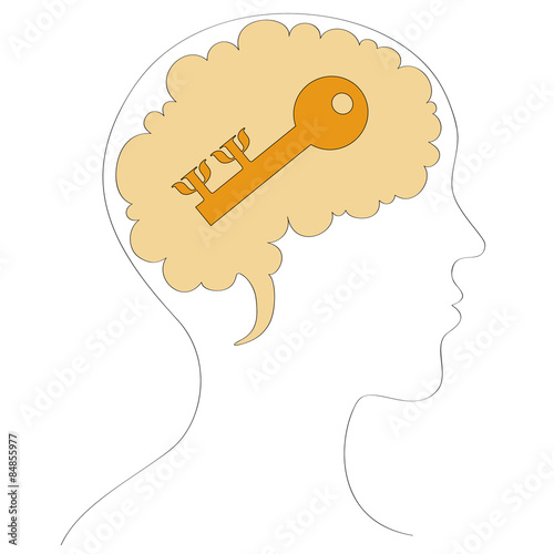 Psychology vector illustration