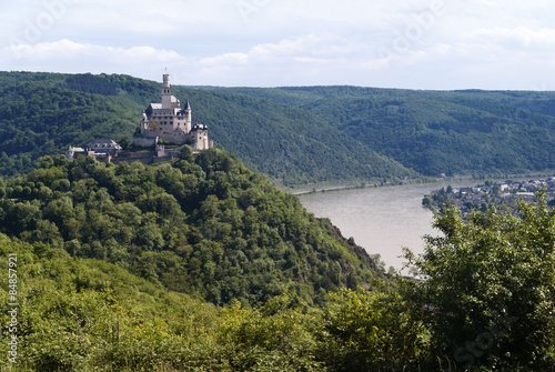 Marksburg am Rhein bei Braubach