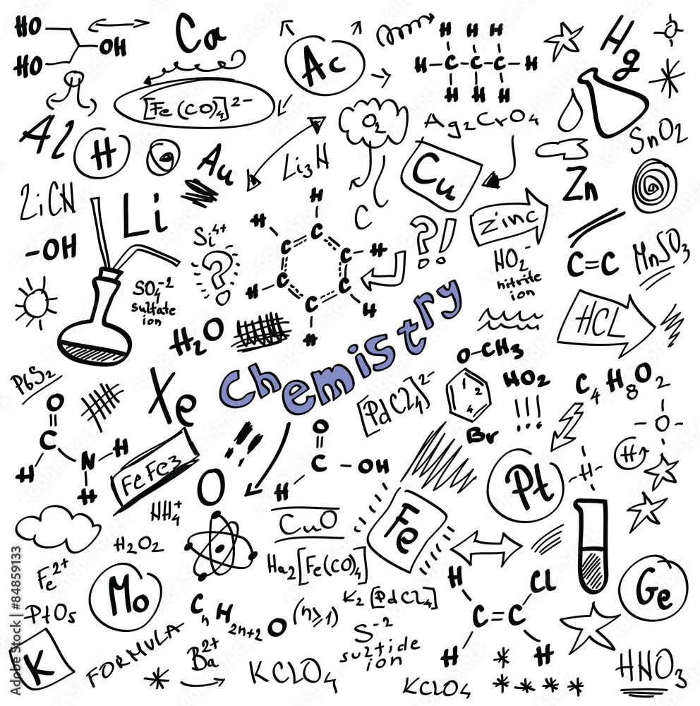 Chemistry Pictures Black And White