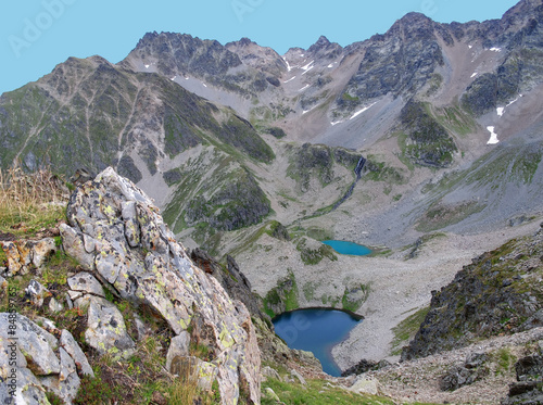 Lacs de la Grande Valloire , Massif de Belledonne , Isère photo