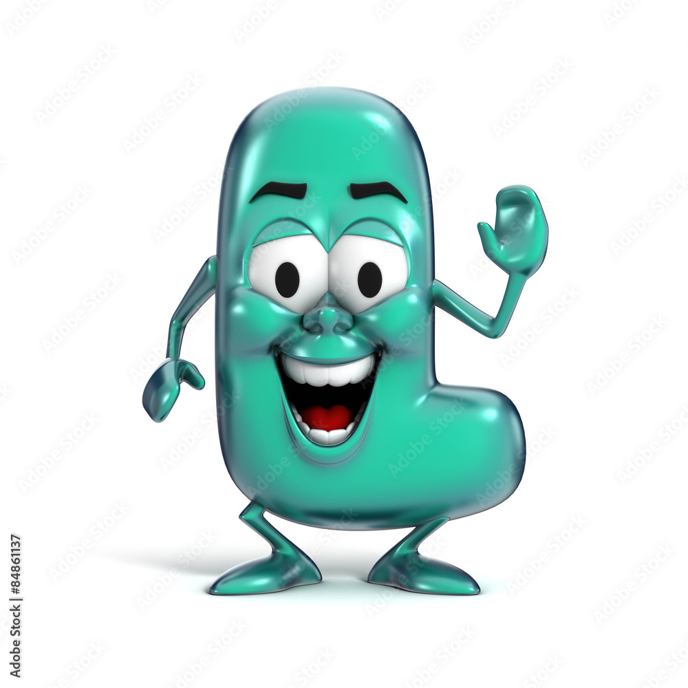 smiling cartoon font letter L smiling cartoon font letter L