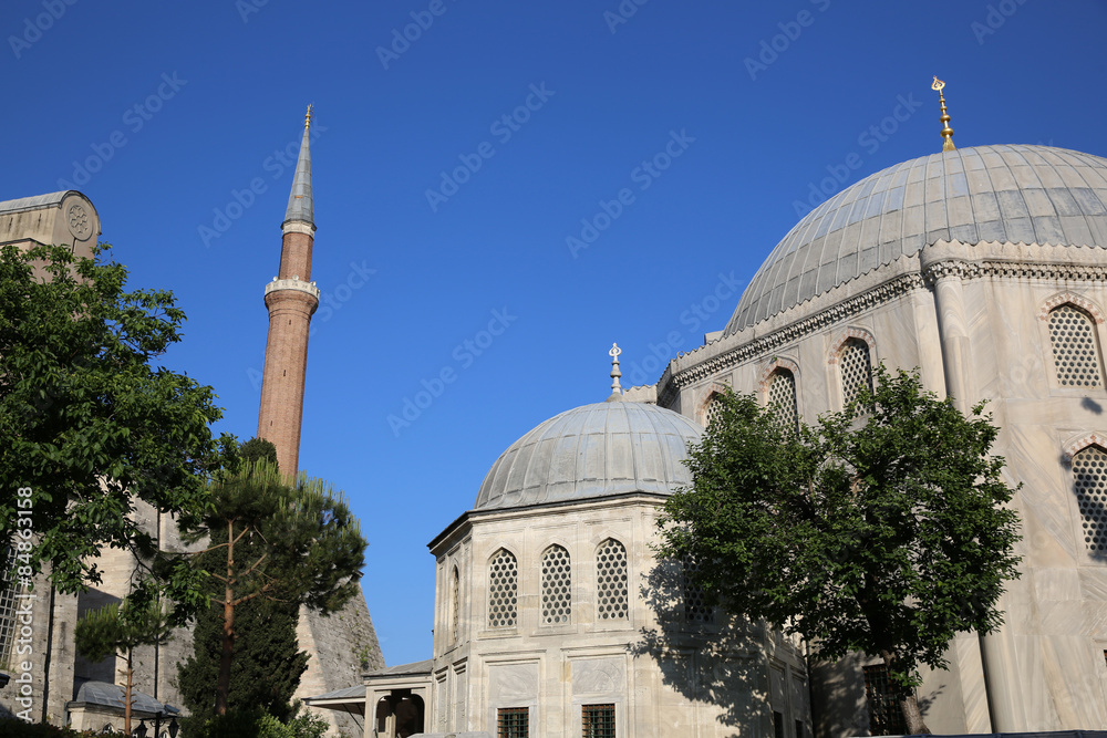Fototapeta premium Hagia Sophia in Istanbul. Turkey