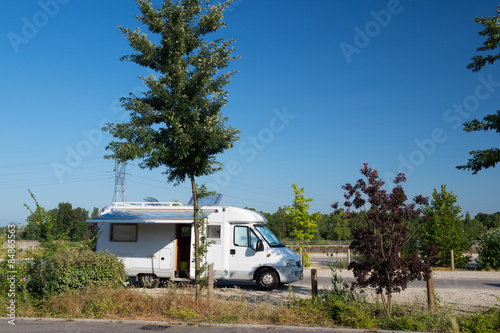 Traveling by mobile home