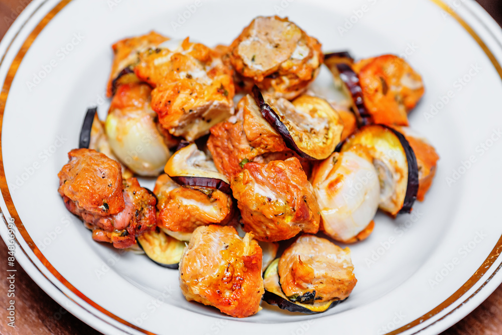 Home shish kebab Home shish kebab