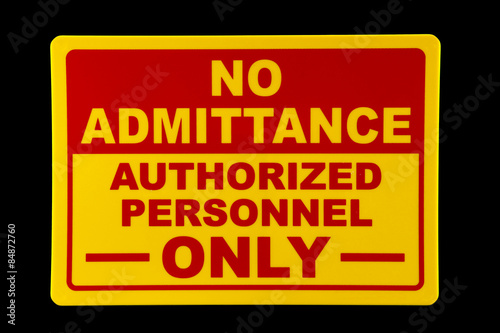 Wallpaper Mural Authorized Personnel Only Torontodigital.ca