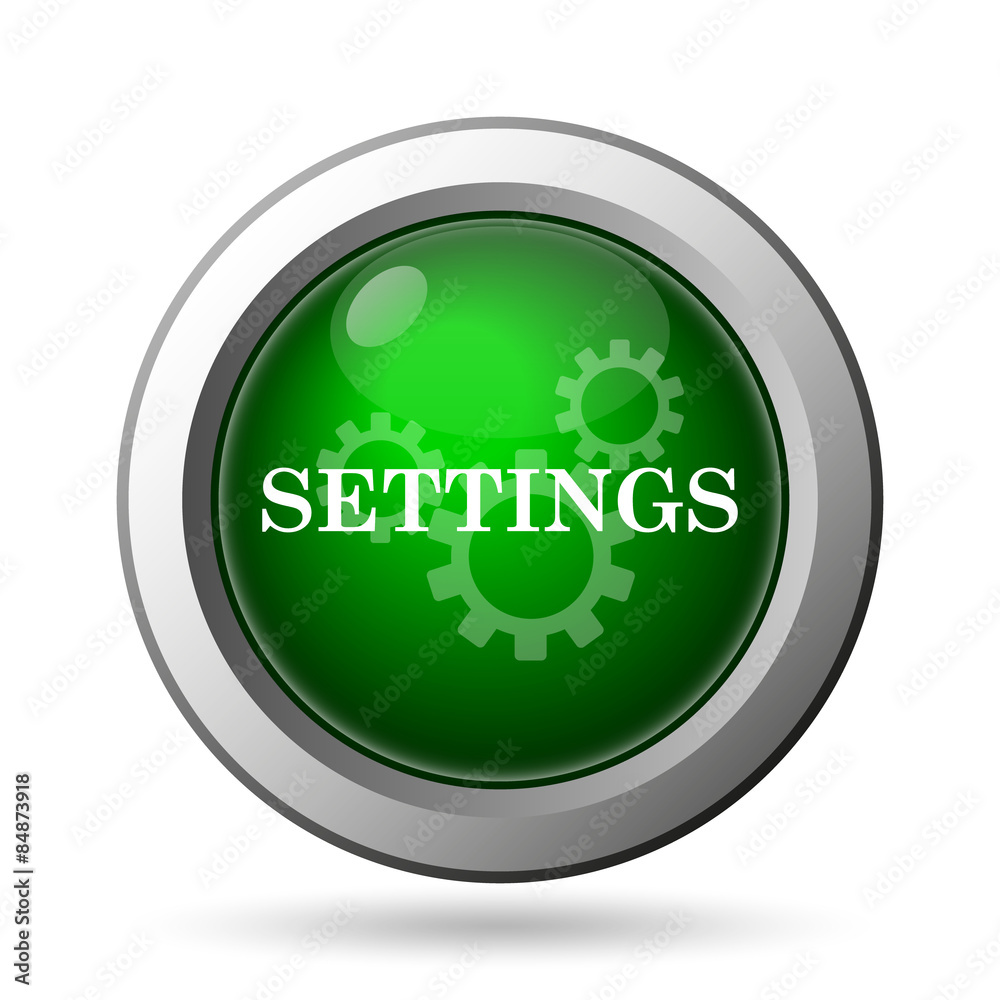 Settings icon Settings icon