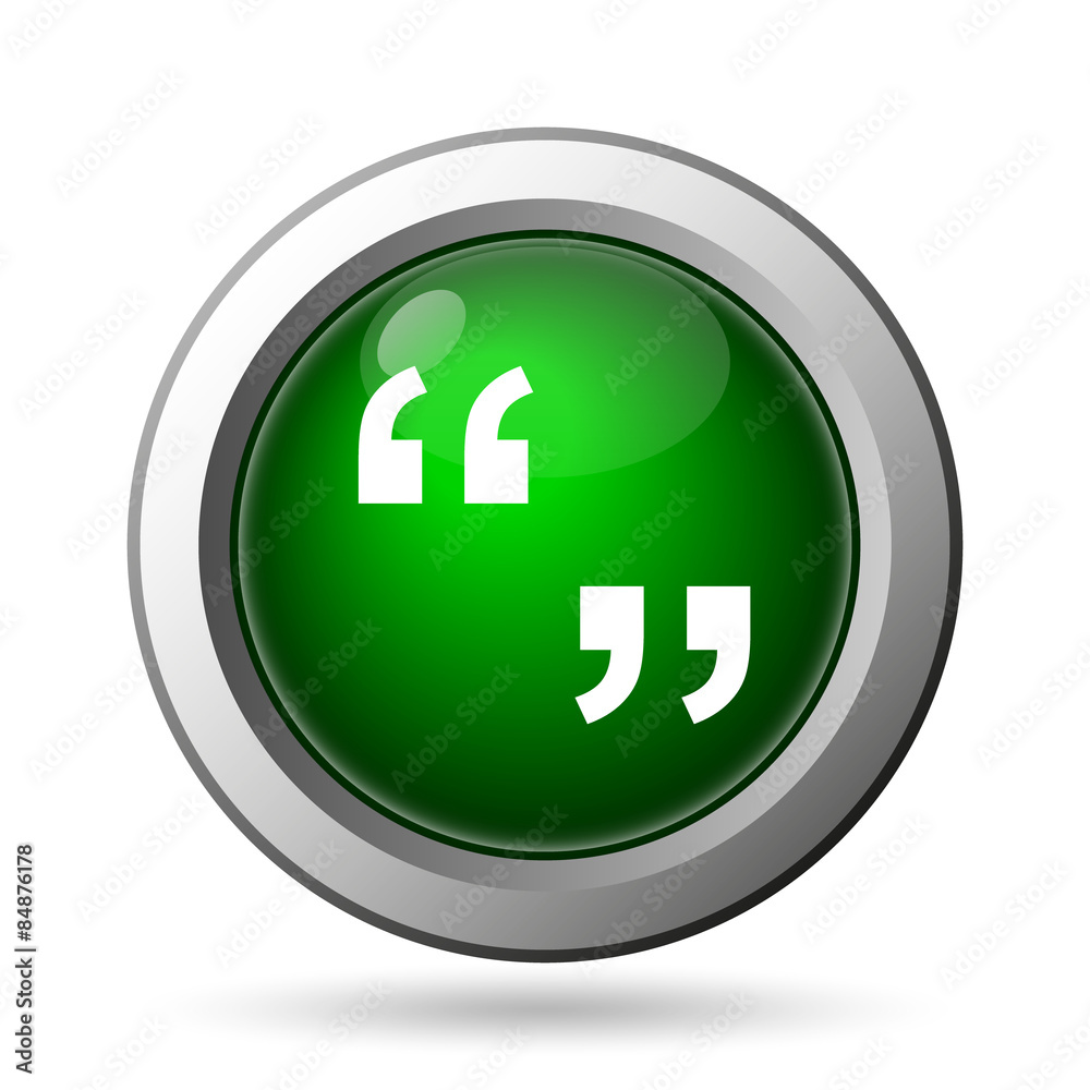 Quotation marks icon Quotation marks icon