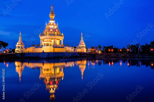 Temple in thailand khonkaen landmarks (Wat-tung-sad-tee) © sahachat