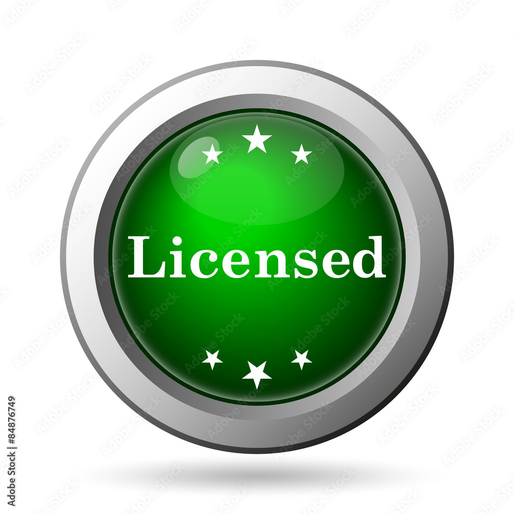 Licensed icon