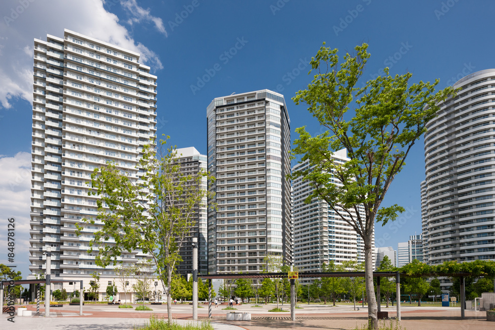 Obraz premium 高層マンション