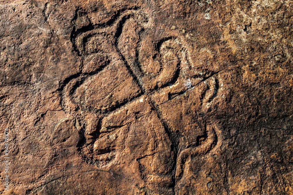 Rock Paintings At The Dominican Republic Rock Paintings At The Dominican Republic
