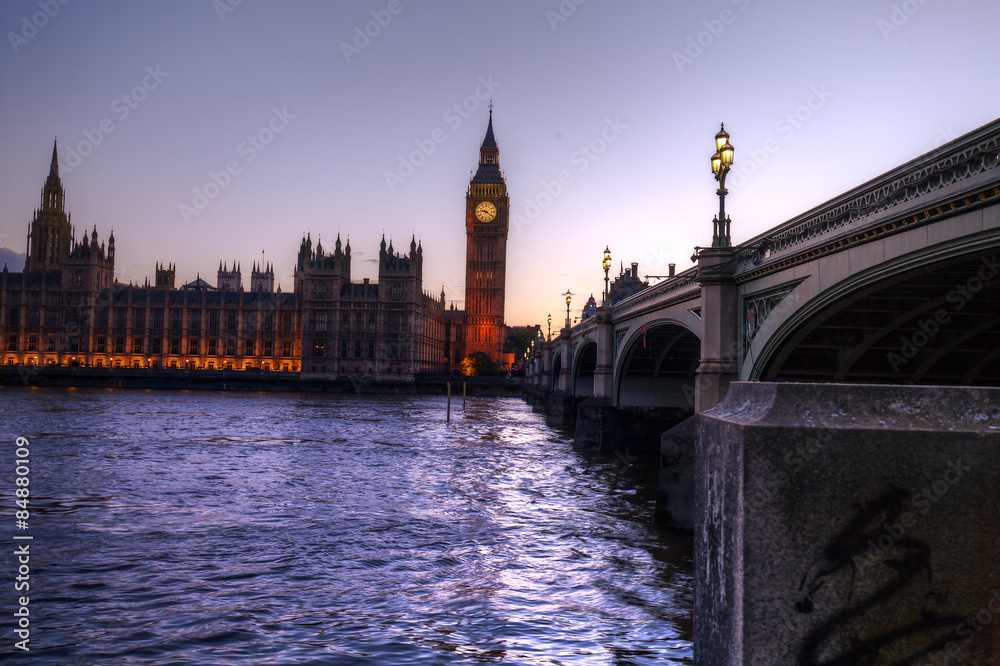 Fototapeta premium Westminster Palace. London.