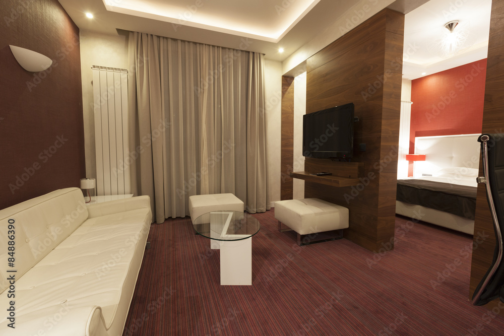Interior of a hotel apartment Interior of a hotel apartment