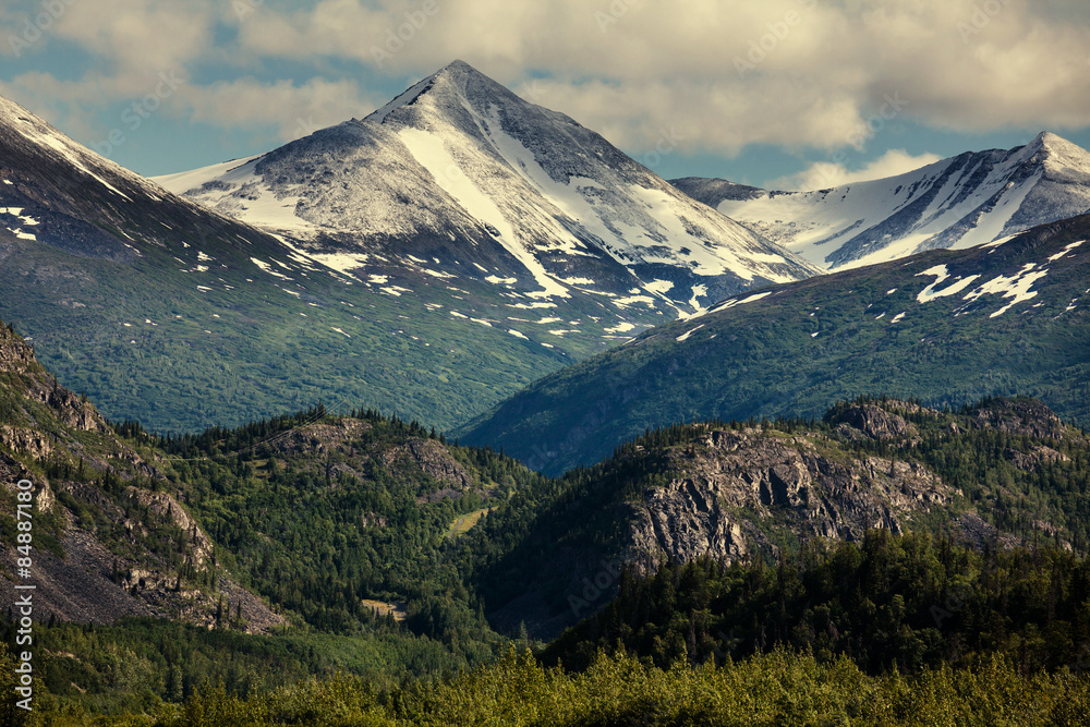 Naklejka premium Alaska landscapes
