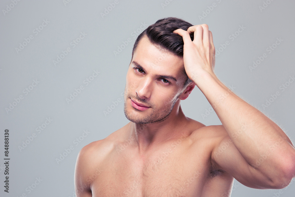 Fototapeta premium Portrait of a handsome man