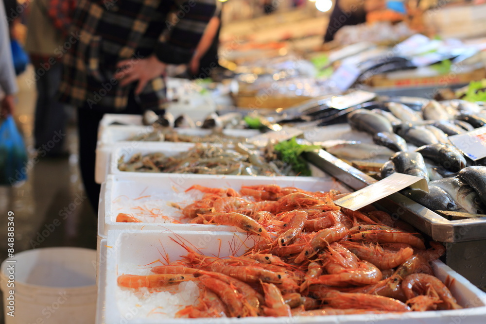 Mediterranean fish market