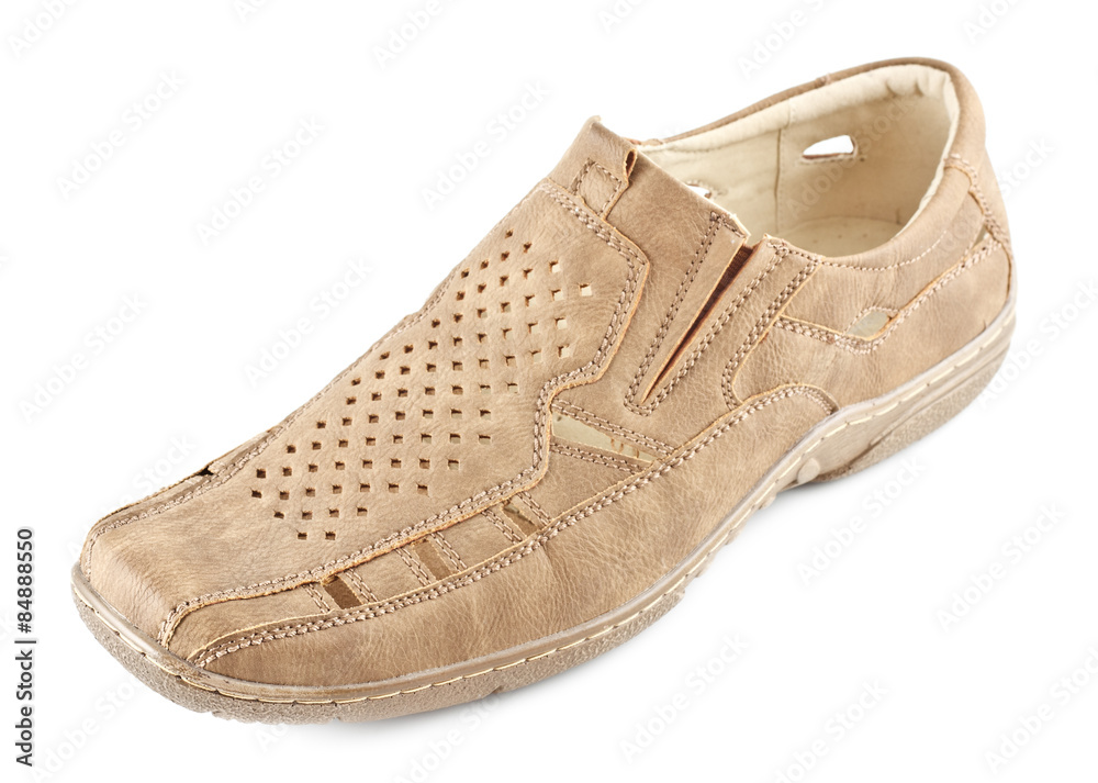 Beige Suede Shoe Beige Suede Shoe