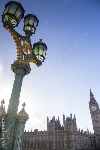 UK - London - Westminster and the Big Ben