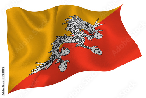 ブータン　 国旗　旗