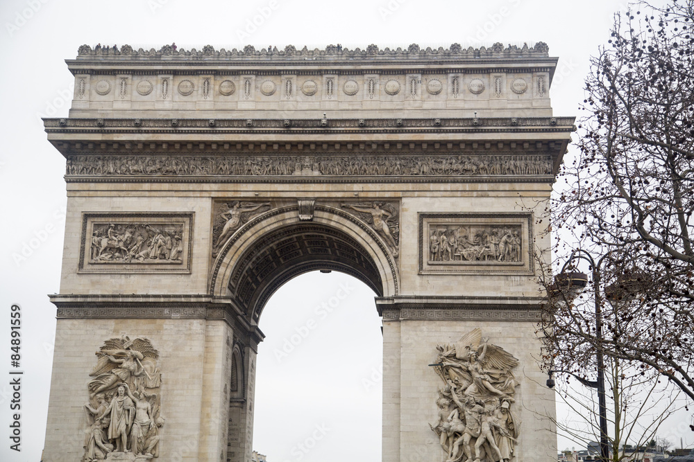 France - Paris - Arc de Triomphe