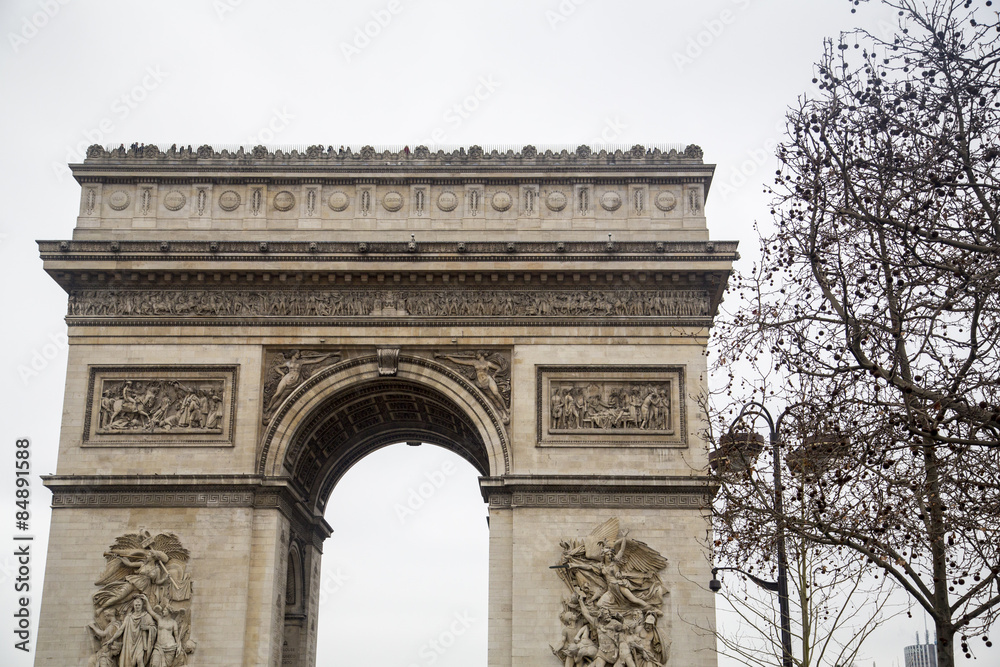 France - Paris - Arc de Triomphe