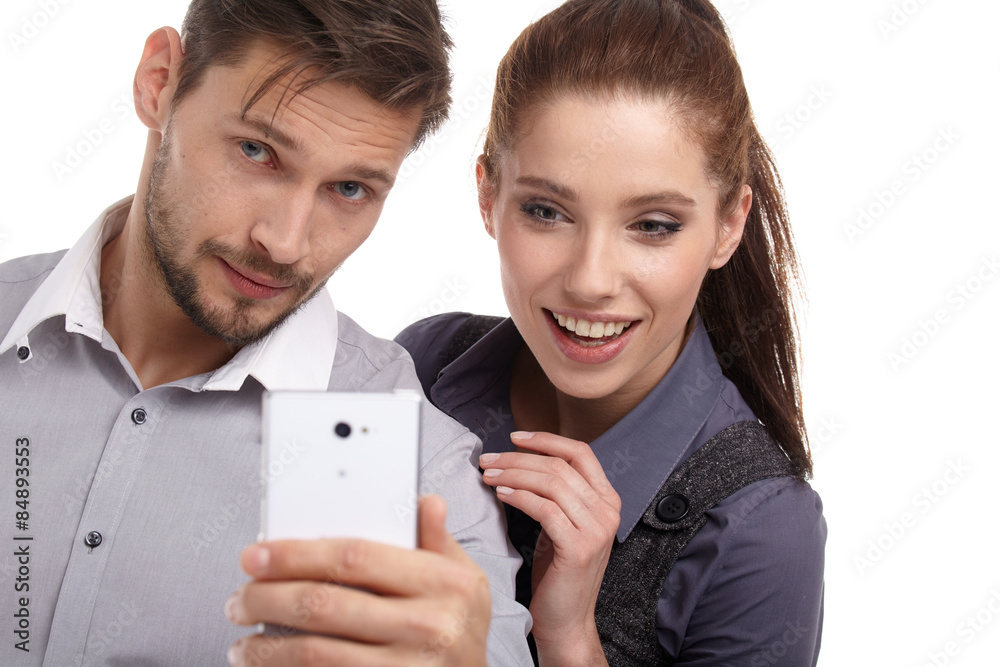 Office life - selfie. Office life - selfie.