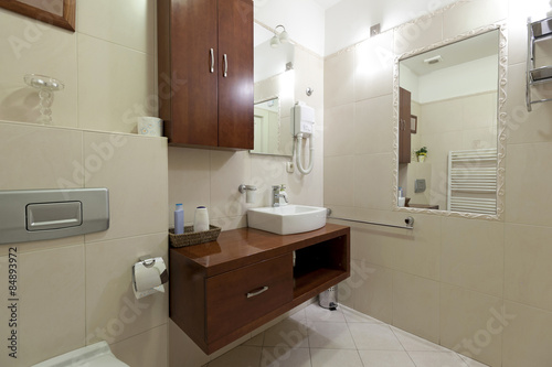 Fototapeta Naklejka Na Ścianę i Meble -  Hotel bathroom interior