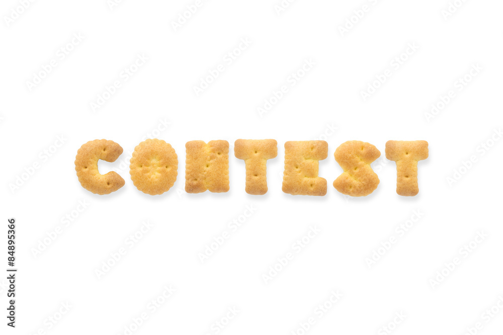 The Letter Word CONTEST Alphabet Biscuit Cracker The Letter Word CONTEST Alphabet Biscuit Cracker