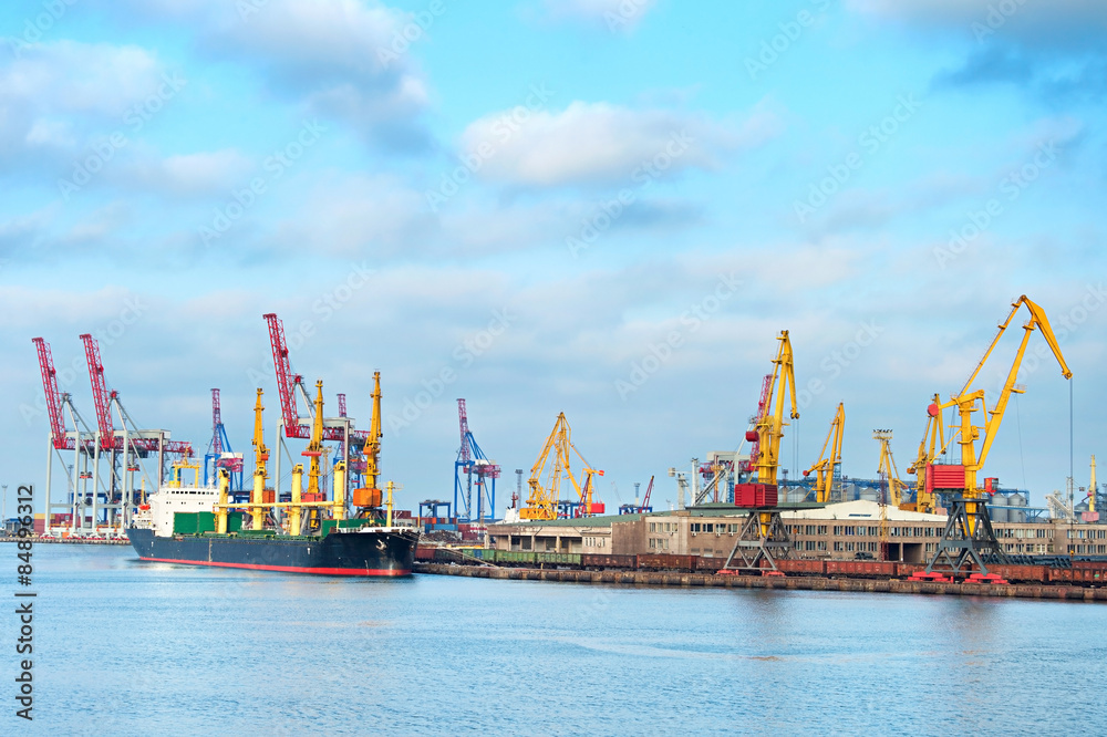 Odessa sea port, Ukraine