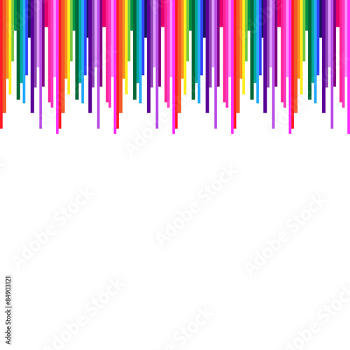 Vektor Hintergrund - Streifen Regenbogen