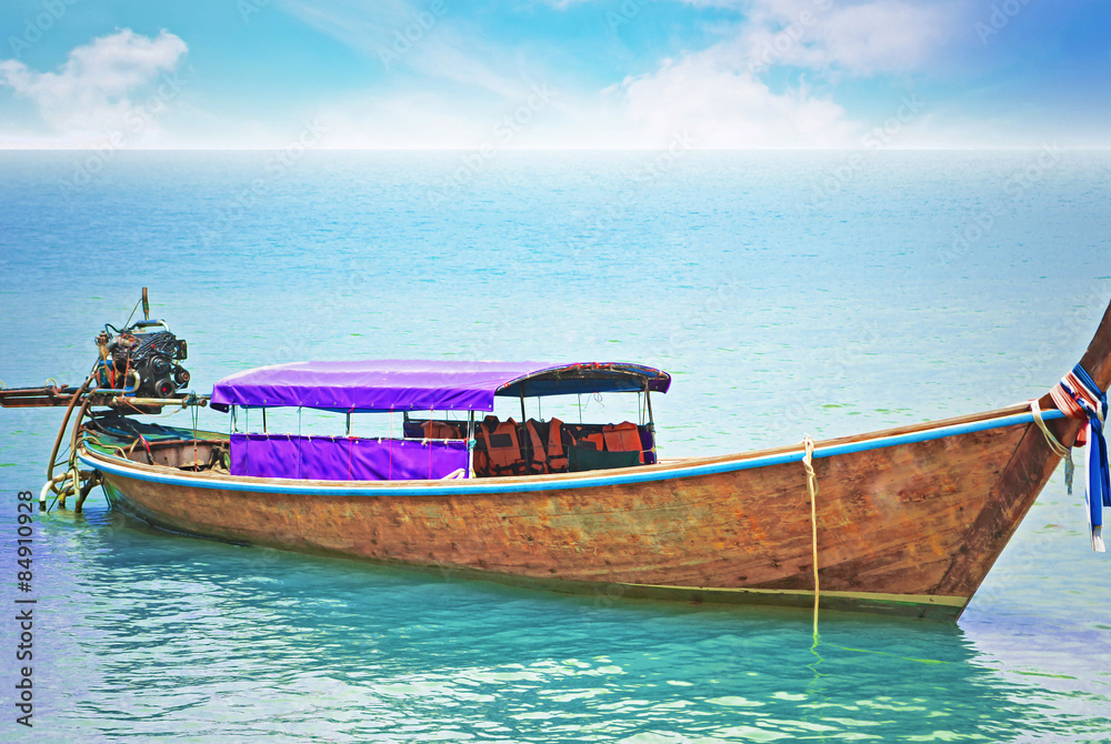 Fototapeta premium Boats on the beach