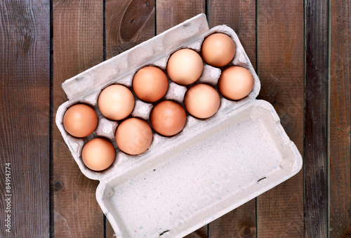 Eggs in the package