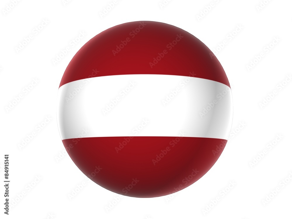 3D flag of Latvia 3D flag of Latvia