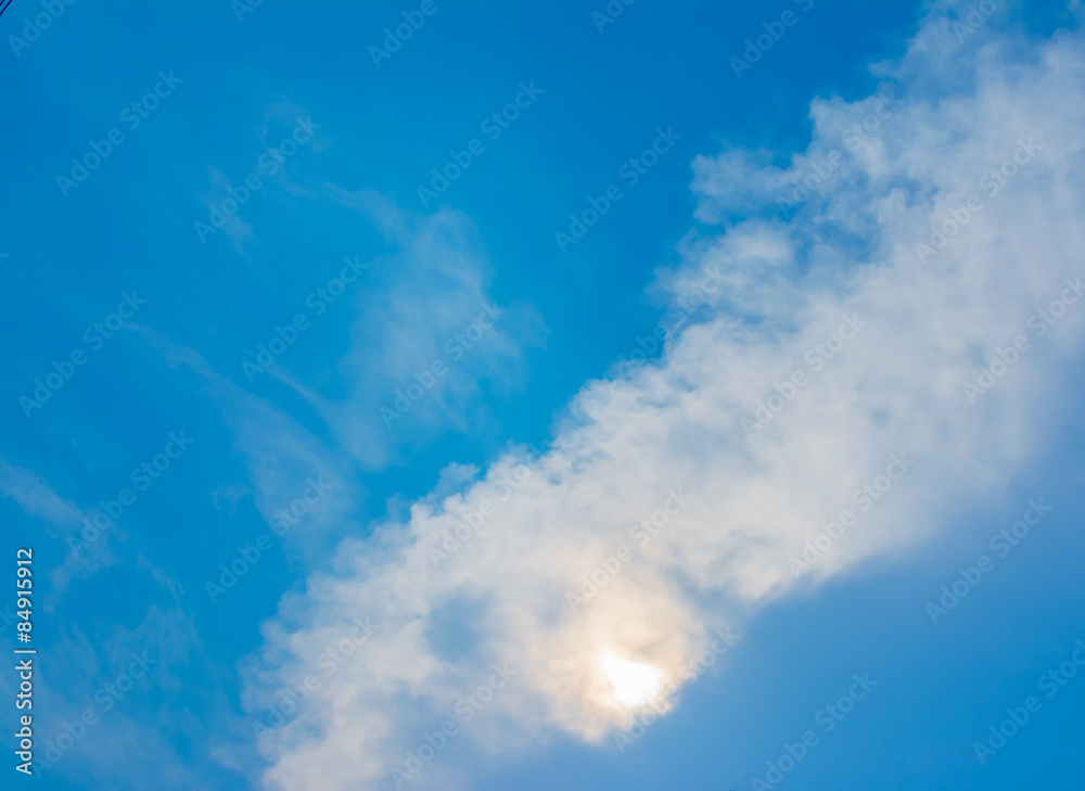 Fototapeta premium blue sky