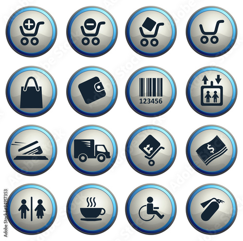 Shopping icons