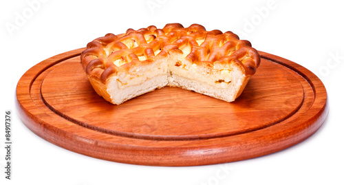 Pie With Curds Filling