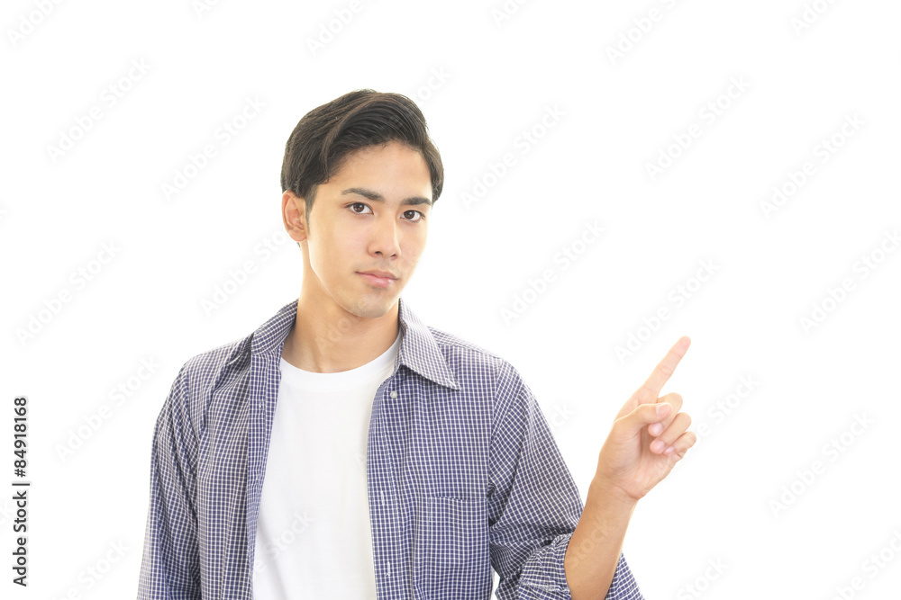 笑顔の男性 笑顔の男性