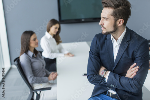 Young people in the office