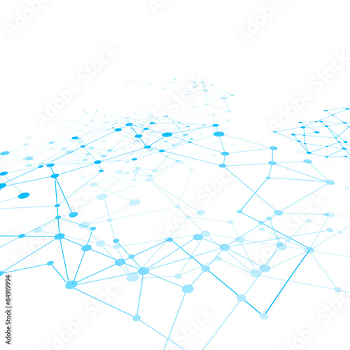 Abstract background network connect concept - vector illustratio