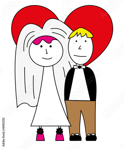 Brautpaar - Hochzeit