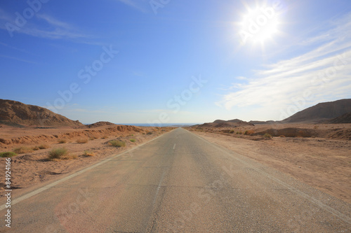 Road in the desert