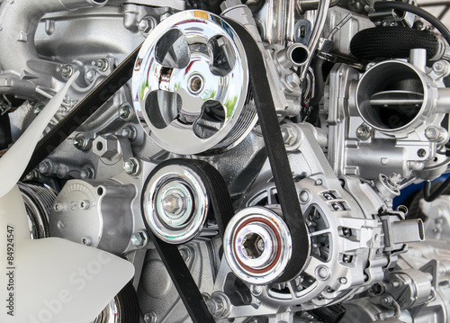 Fotografie Part of car engine