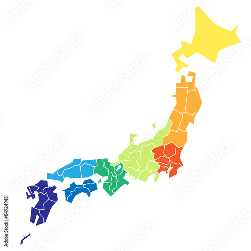 map japan 日本地図