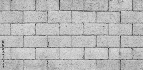 Concrete block wall texture and background seamless