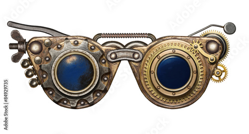 Steampunk goggles