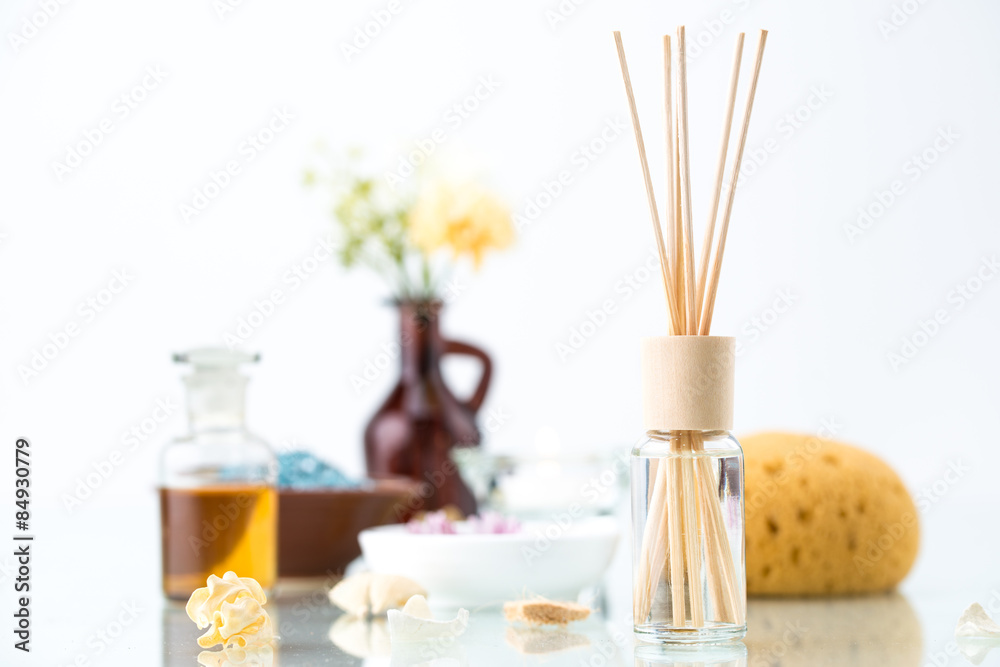 Spa concept with Aromatherapy, Air Freshener, essential oil Spa concept with Aromatherapy, Air Freshener, essential oil