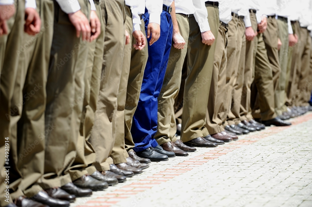 Fototapeta premium Military uniform detail