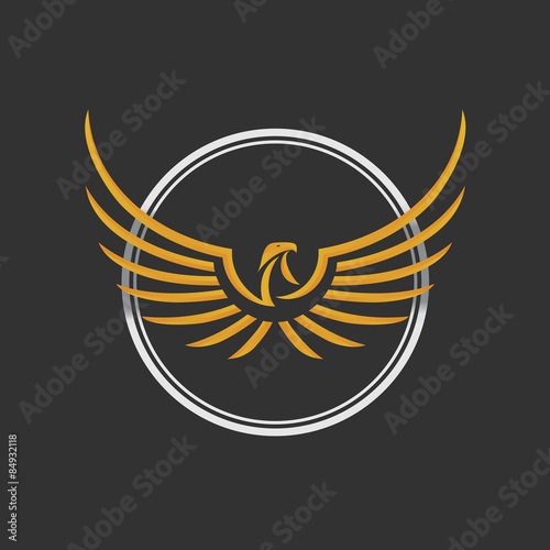 Eagle Logo Icon Design Template.