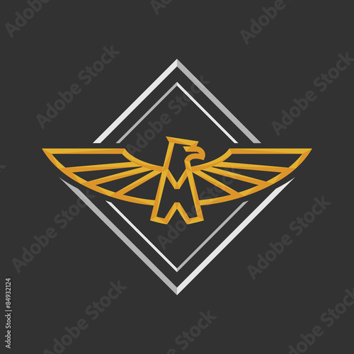 Eagle Logo Icon Design Template.