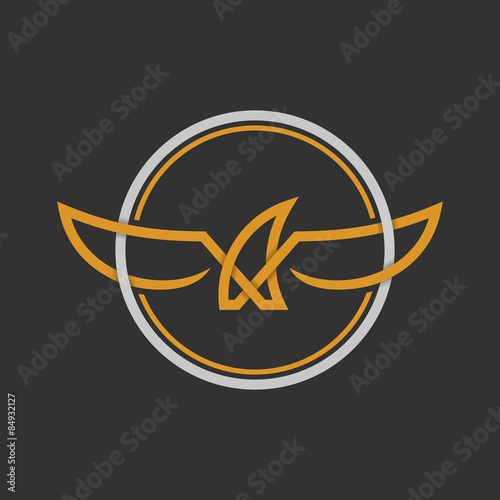 Eagle Logo Icon Design Template.